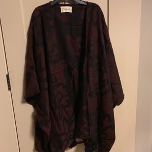 Exclusive Fall Color Rachel Zoe + Cleobella Cape